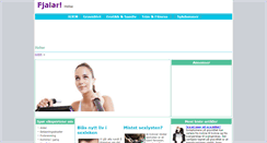 Desktop Screenshot of helse.fjalar.no